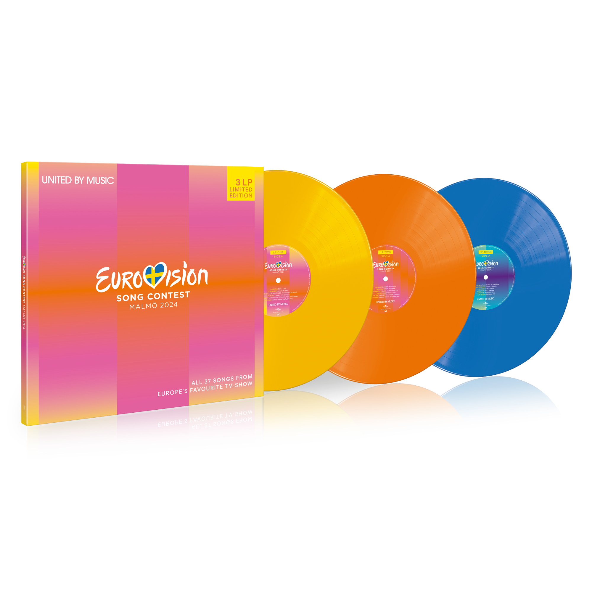Eurovision Song Contest - Malmö 2024: Limited Colour Vinyl 3LP