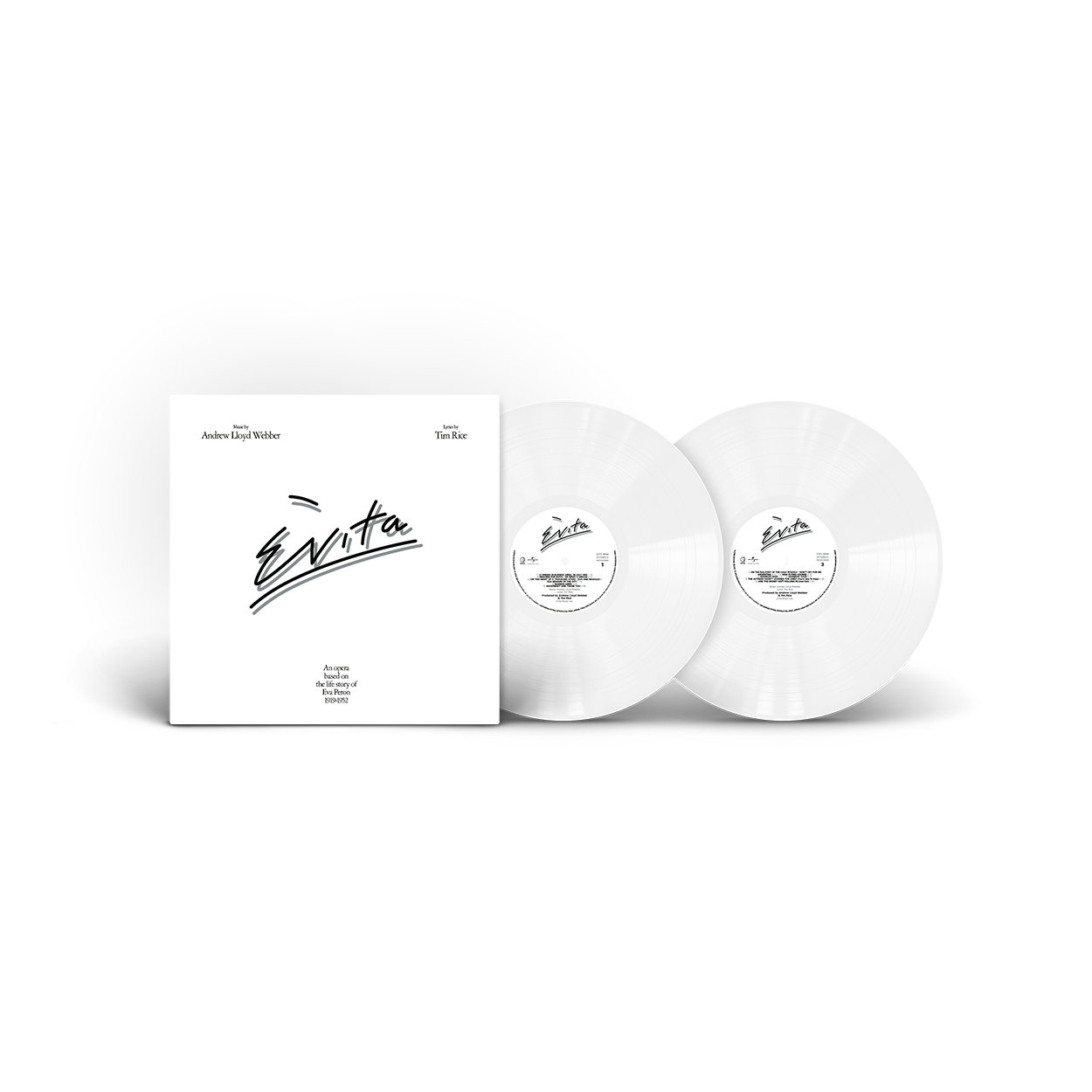 Evita: White Vinyl 2LP