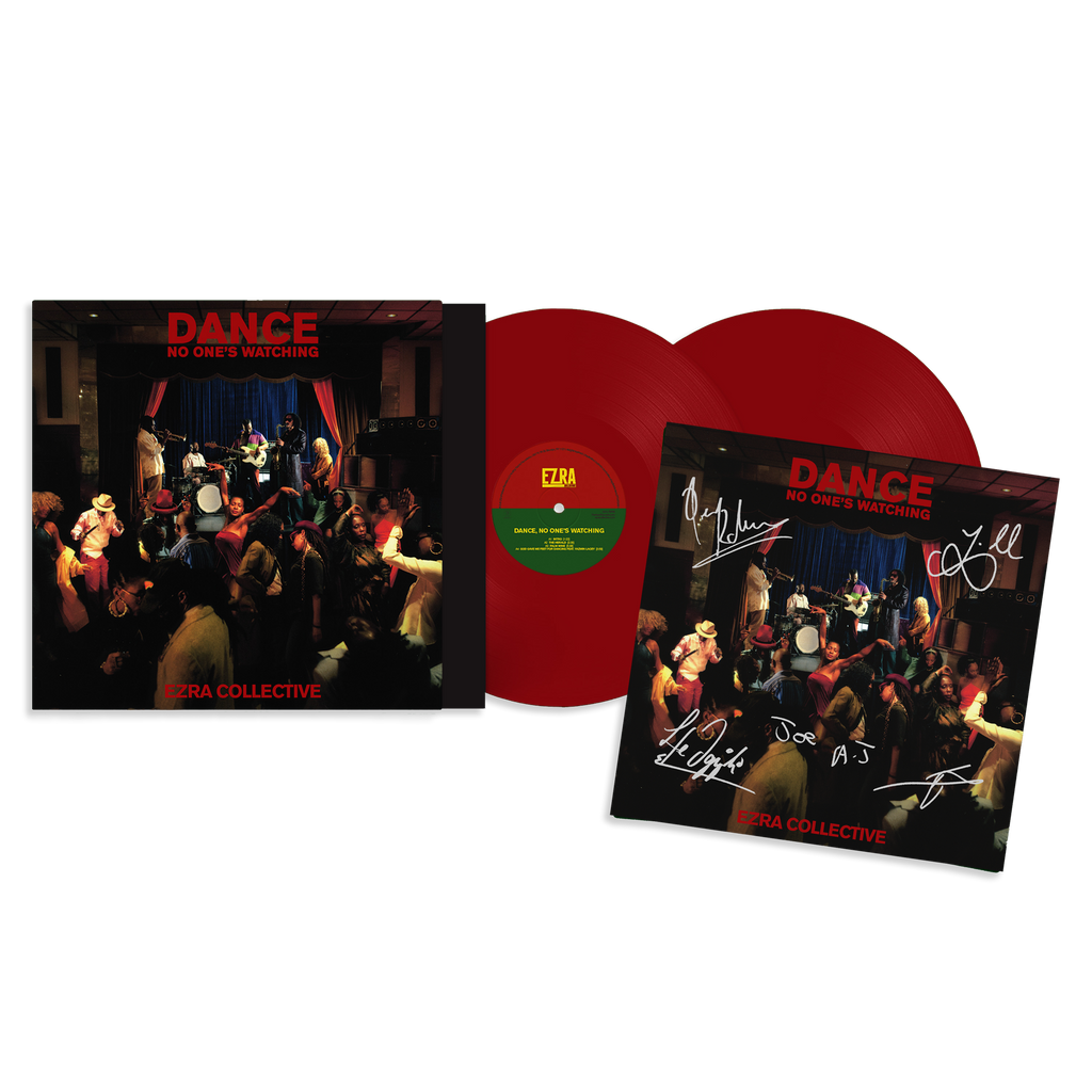 Dance, No One's Watching: Limited Satin Red Vinyl LP + Exclusive Signed Print
