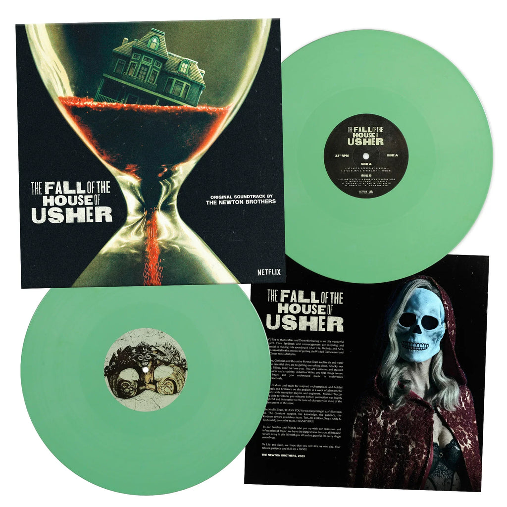 The Fall of the House of Usher (OST): Limited Seafoam Green Vinyl 2LP