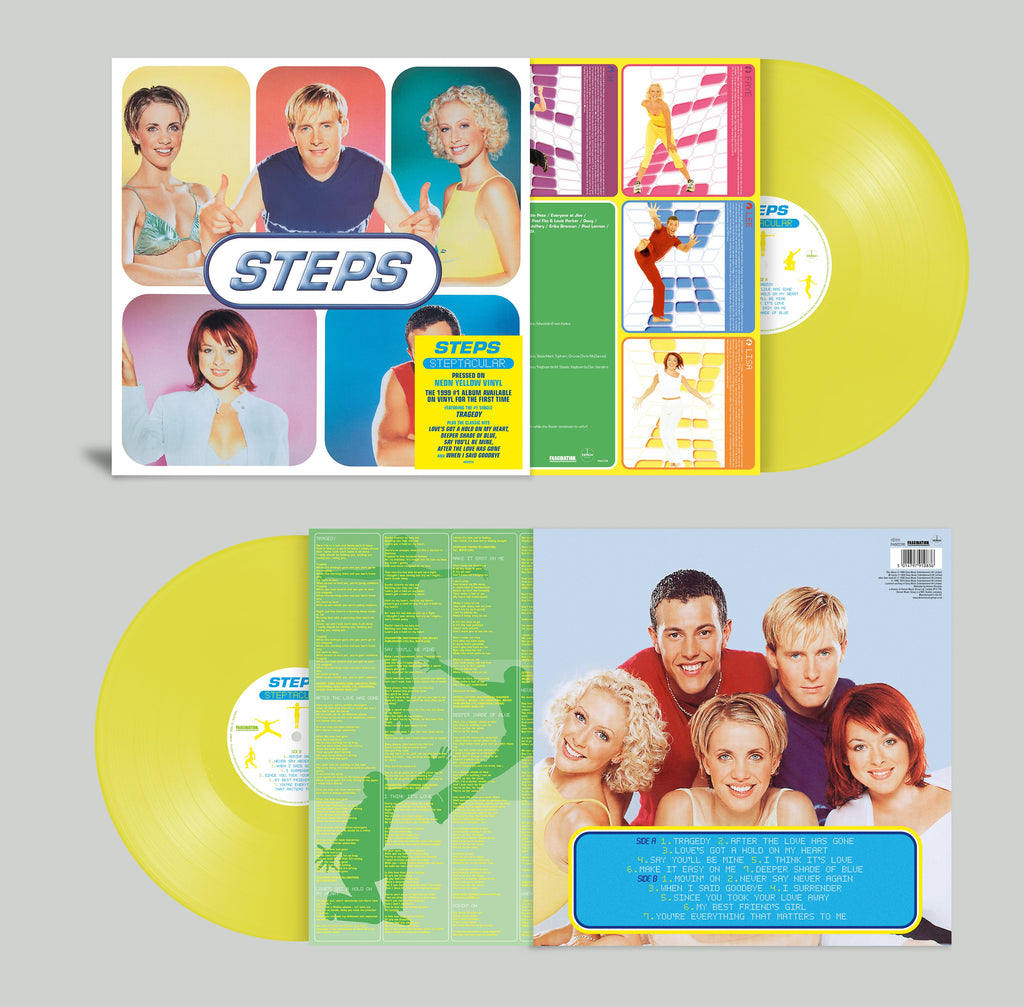 Steptacular: Limited Neon Yellow Vinyl LP