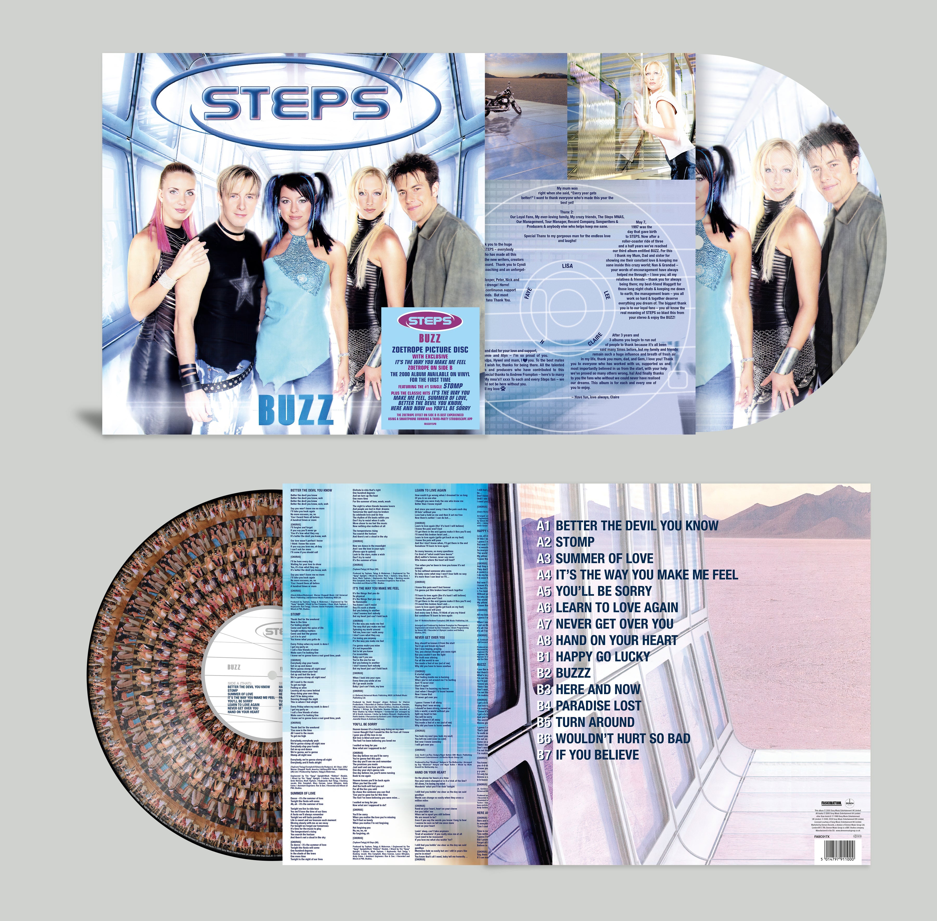 Buzz: Limited Zoetrope Picture Disc Vinyl LP