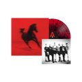 BUCK: Limited Red with Black Splatter Vinyl LP + Signed Art Card