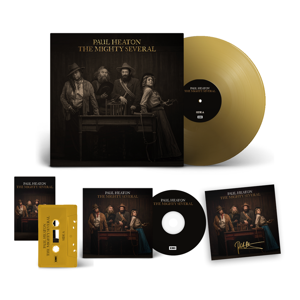 The Mighty Several: Limited Gold Vinyl LP, CD, Cassette + Signed Art Card