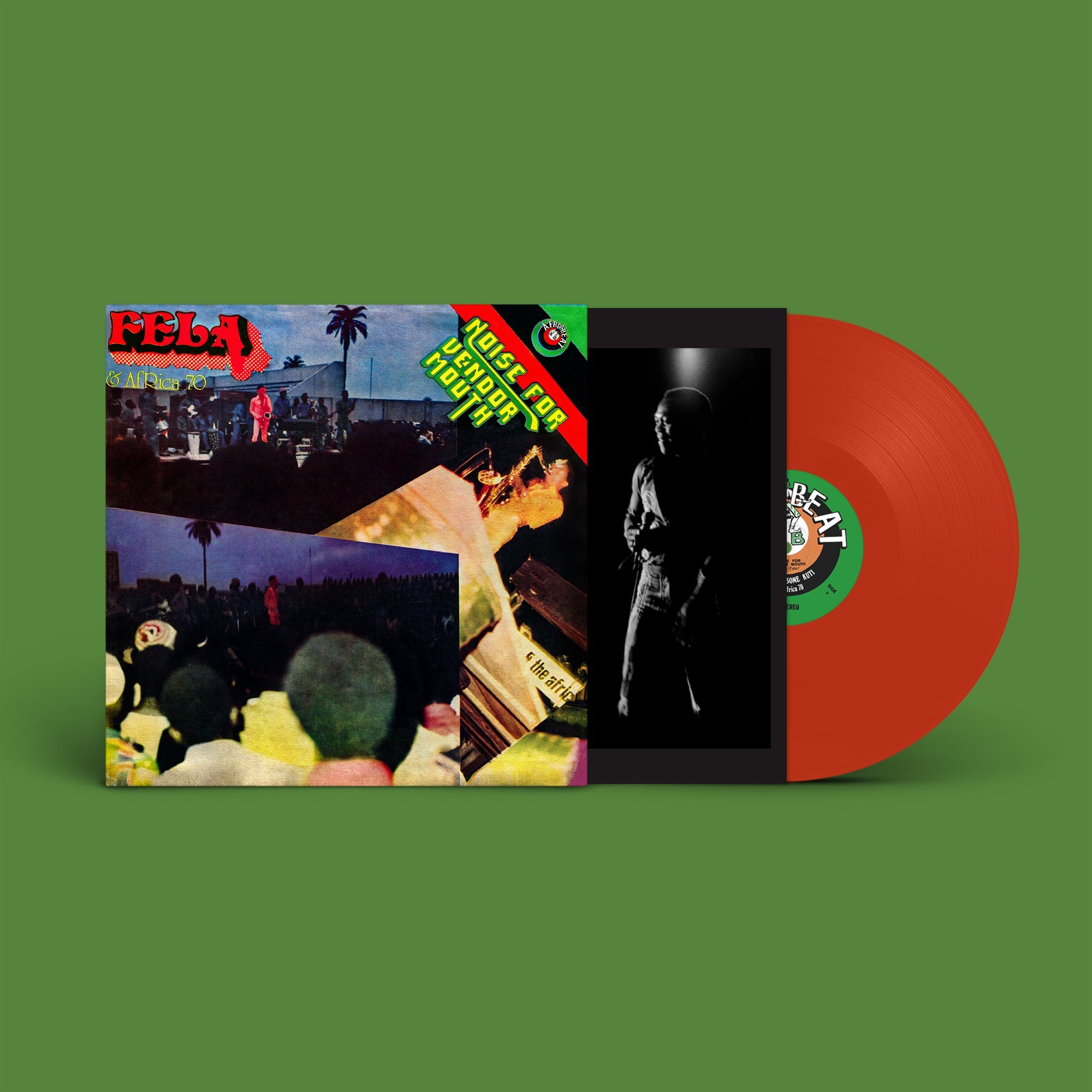 Noise For Vendor Mouth: Opaque Red Vinyl 12" Single