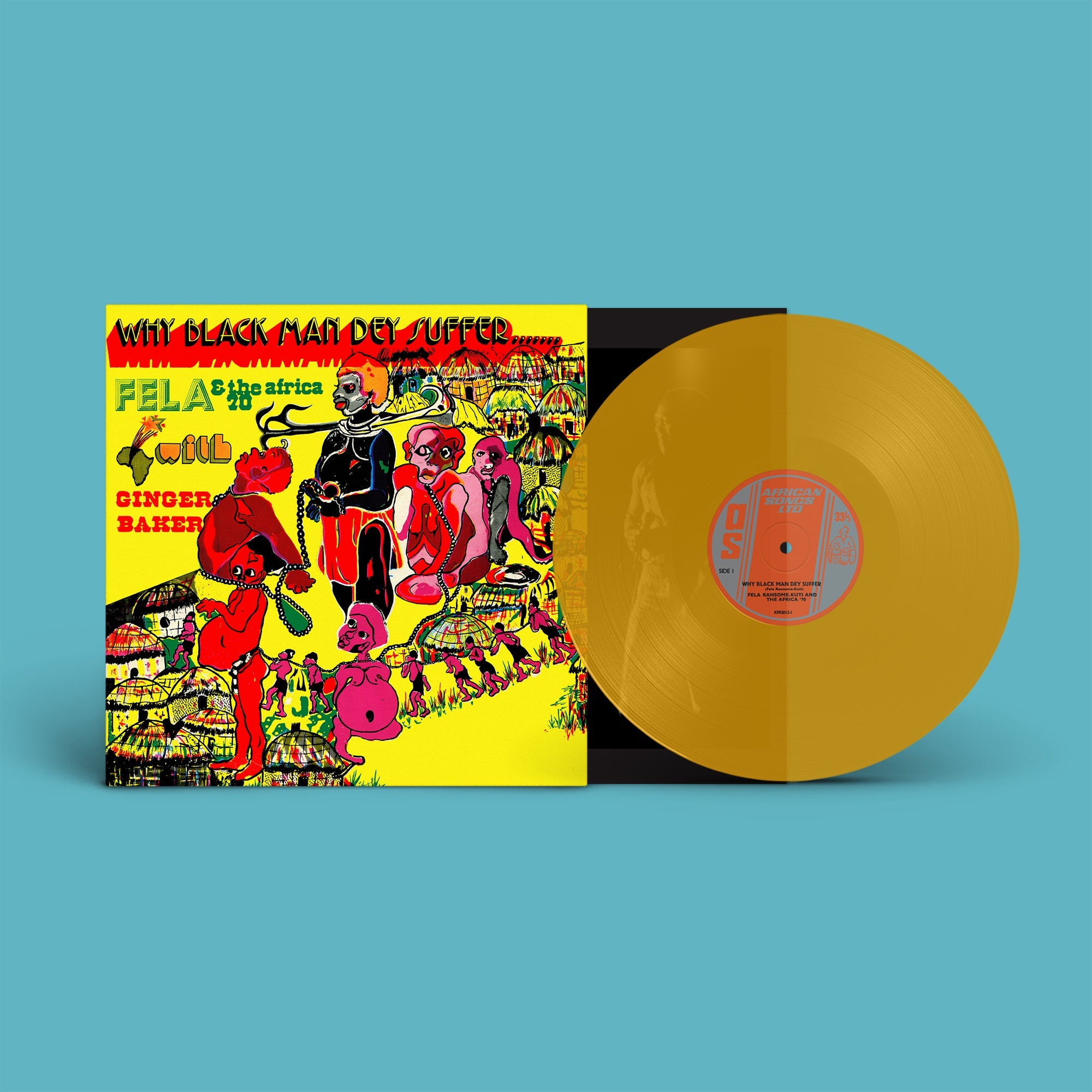 Why Black Man Dey Suffer: Translucent Yellow Vinyl 12" Single