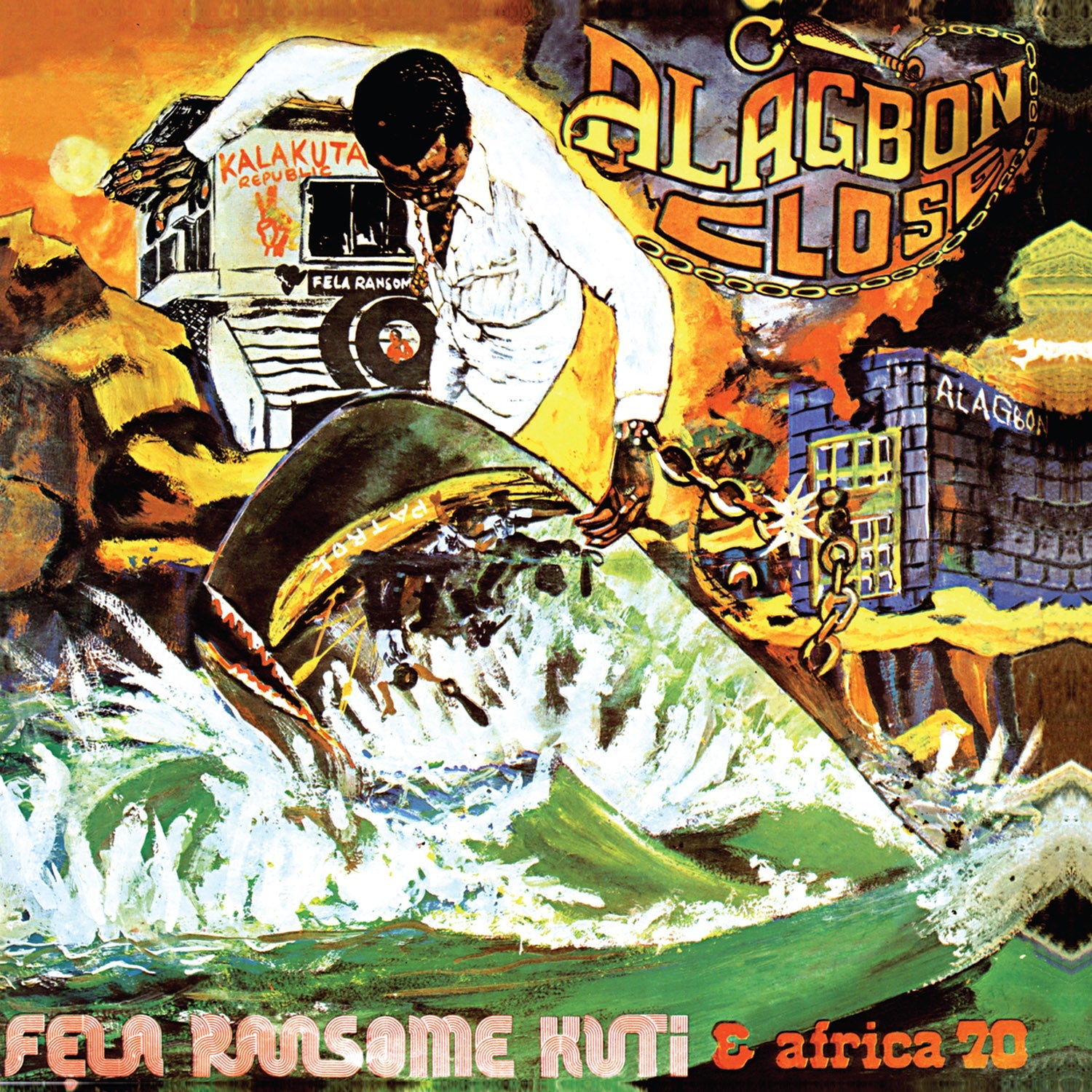 Alagbon Close: Limited 'Jollof' Translucent Orange Vinyl LP