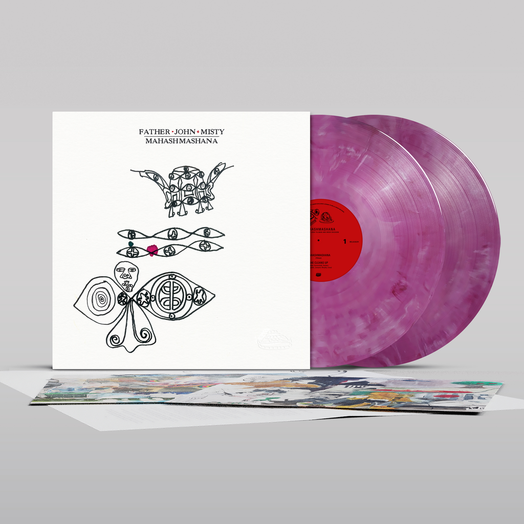 Mahashmashana: Limited Dark Red & Silver Marble 2LP