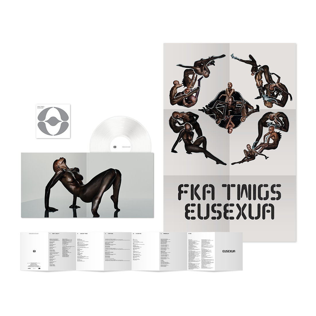 EUSEXUA: Limited Edition Crystal Clear Vinyl LP & Signed Print