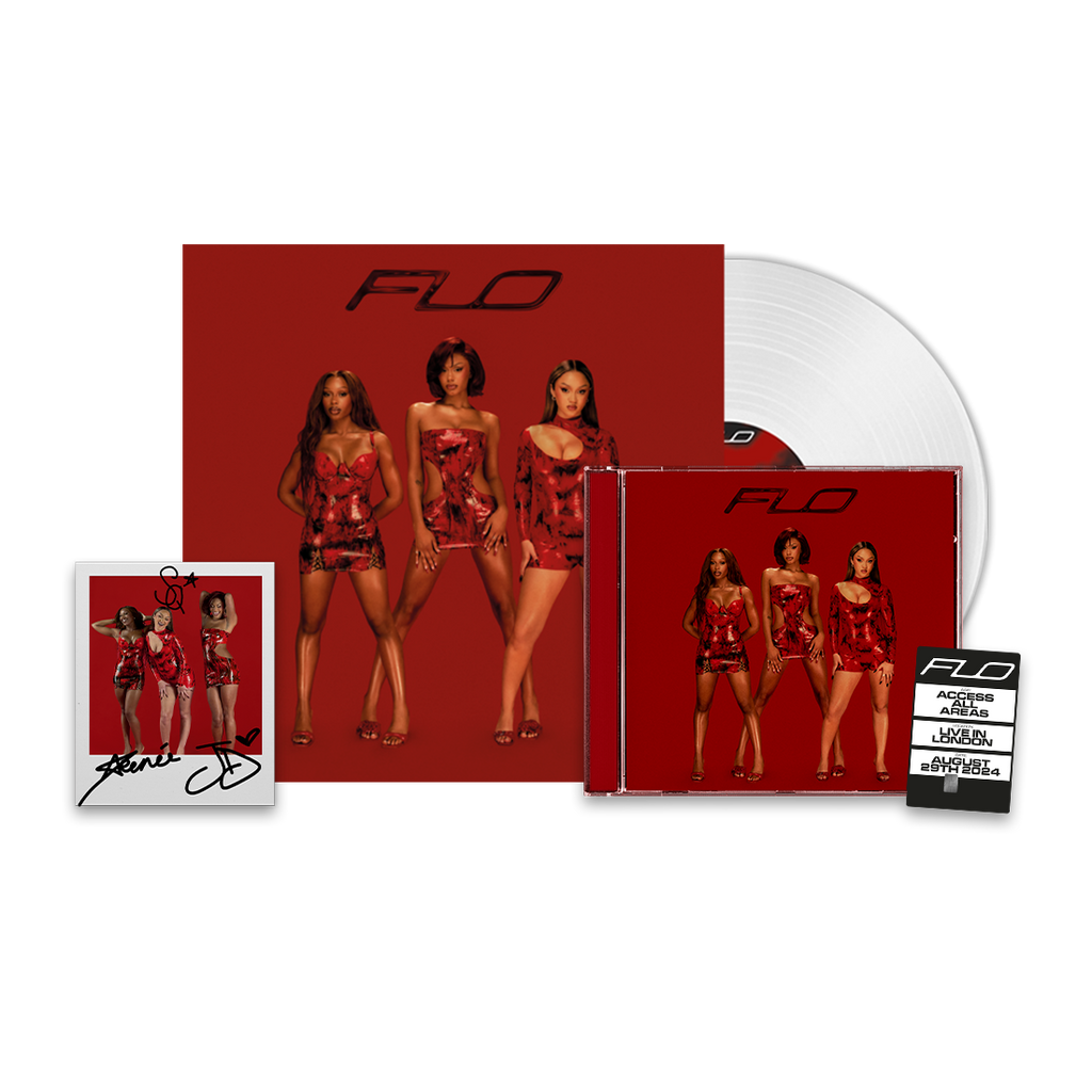 Access All Areas: Limited Crystal Clear 'AAA' Vinyl LP, CD, Credit Card Sticker + Signed Photo Card