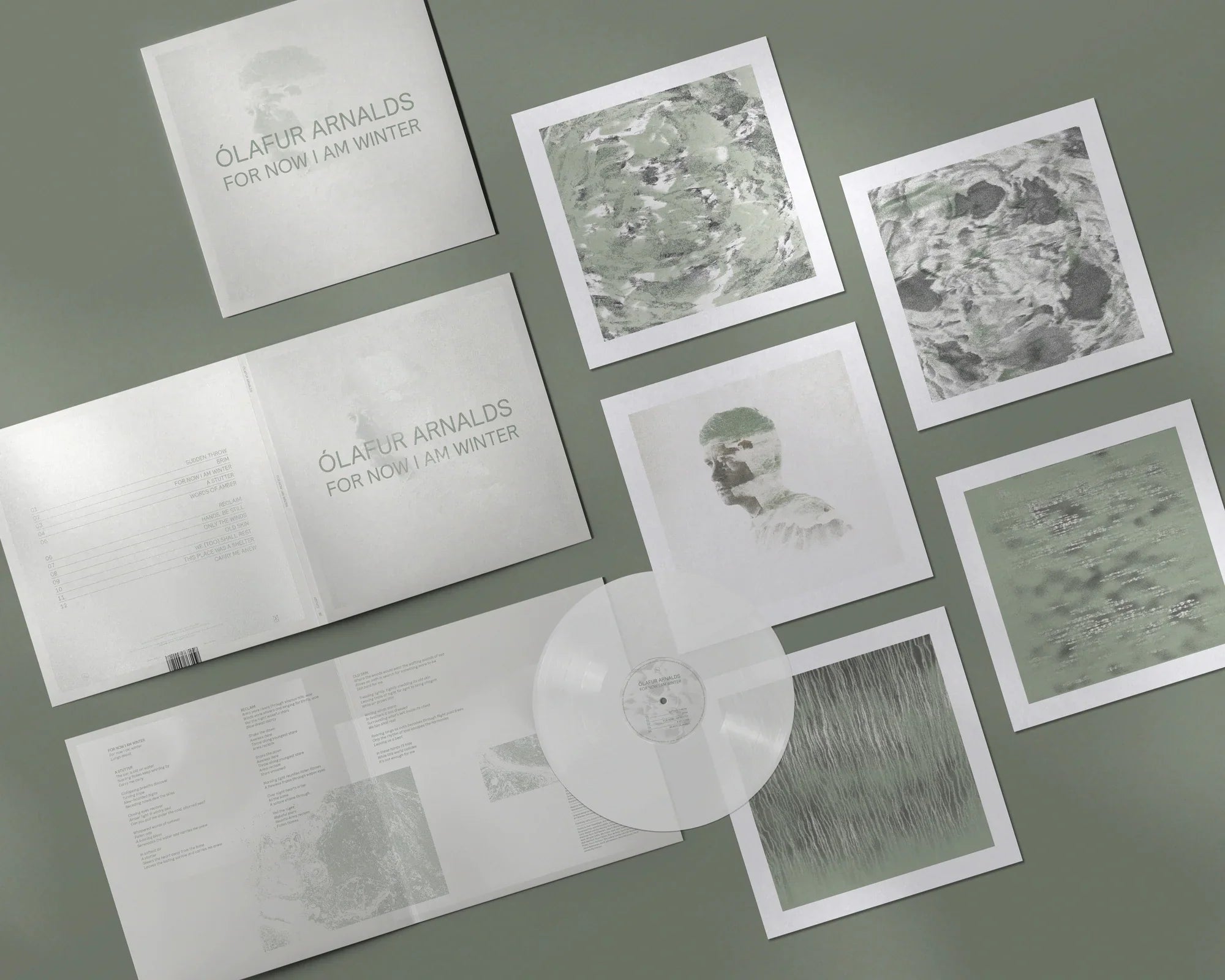 For Now I Am Winter (Re-issue): Limited Clear Vinyl LP + Signed Postcard