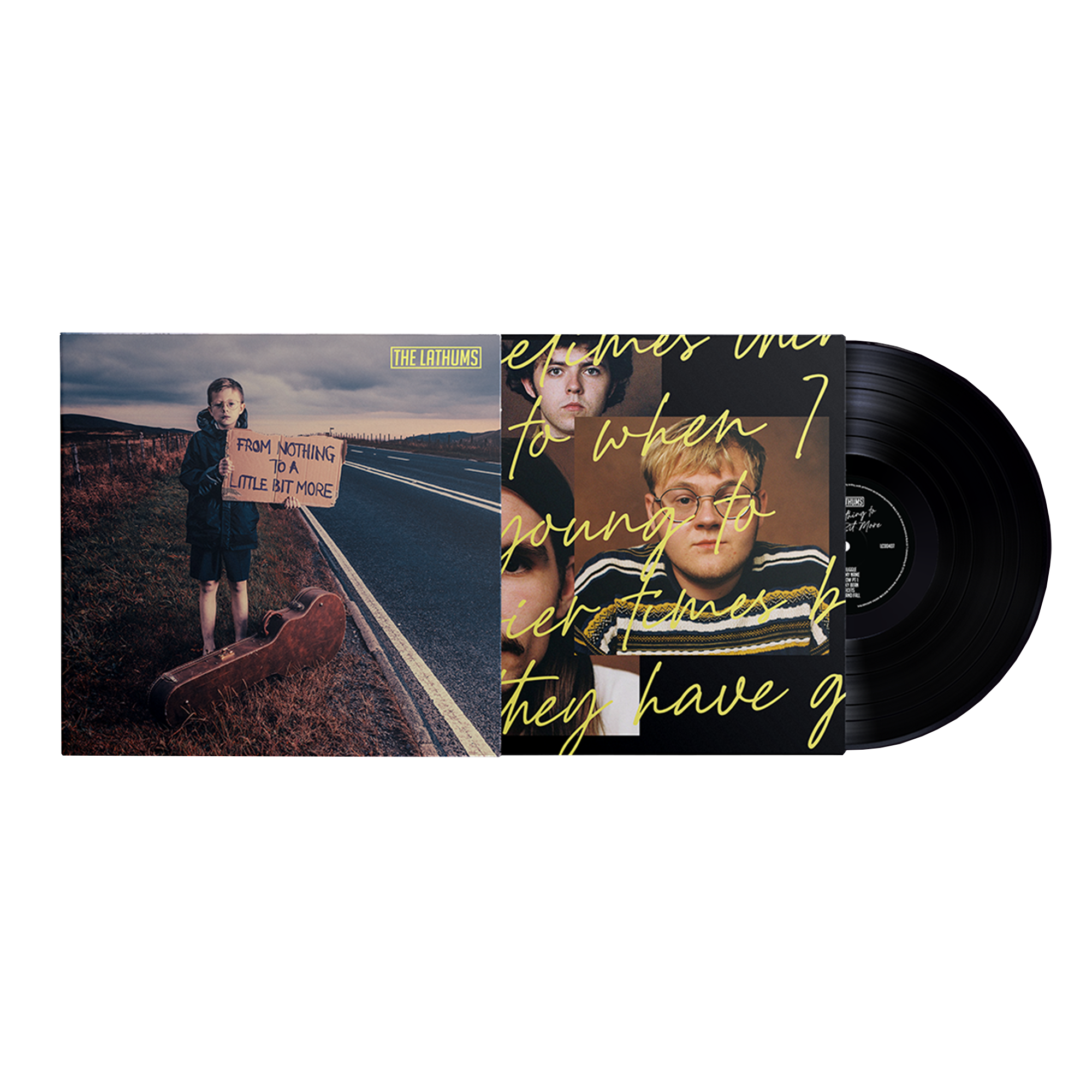 From Nothing To A Little Bit More: Standard Black LP