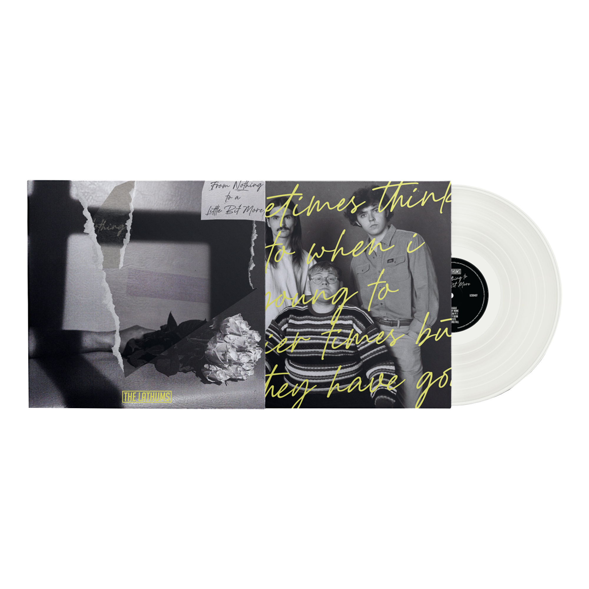 From Nothing To A Little Bit More: LTD Edition Alt Art White LP