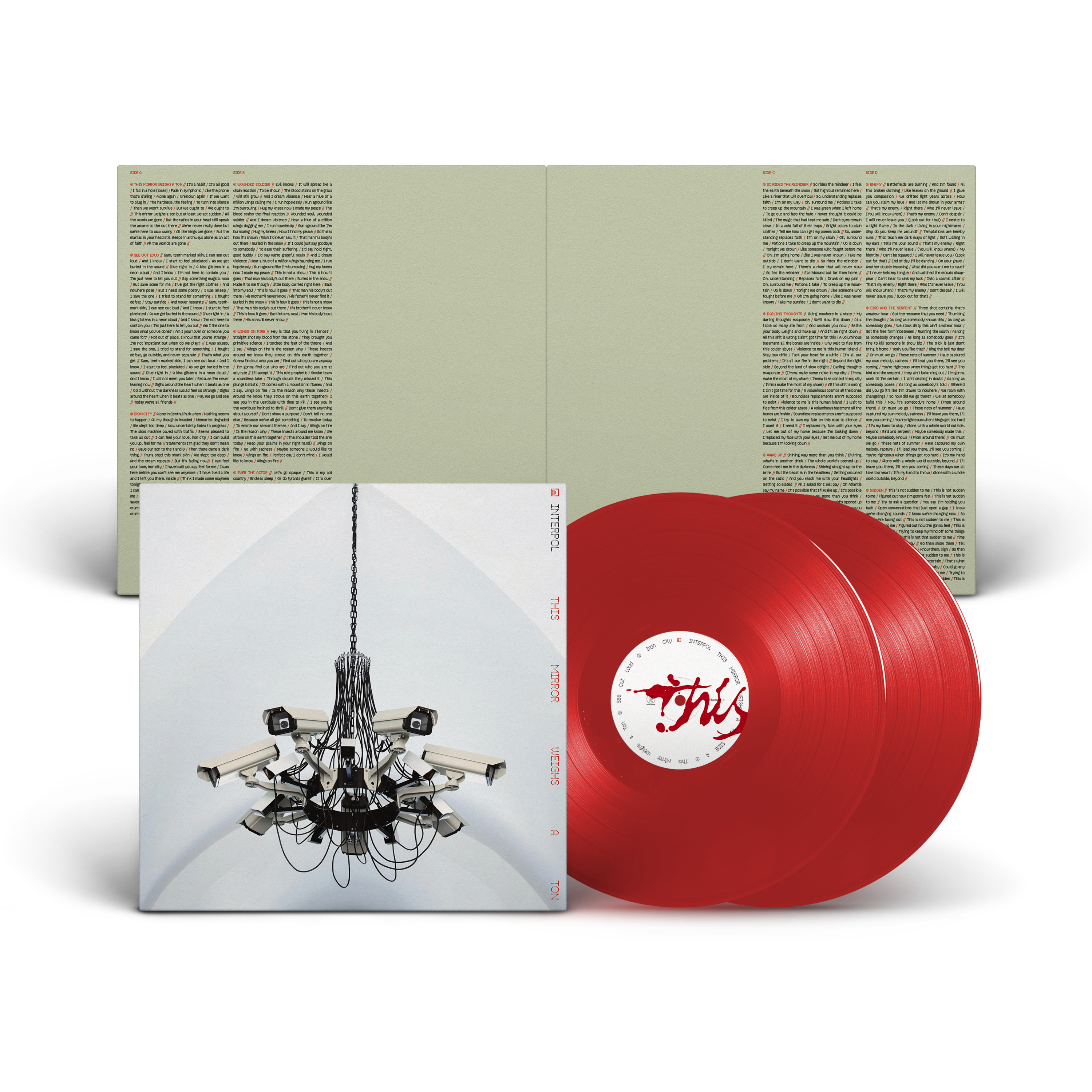 This Mirror Weighs A Ton: Transparent Red Vinyl 2LP