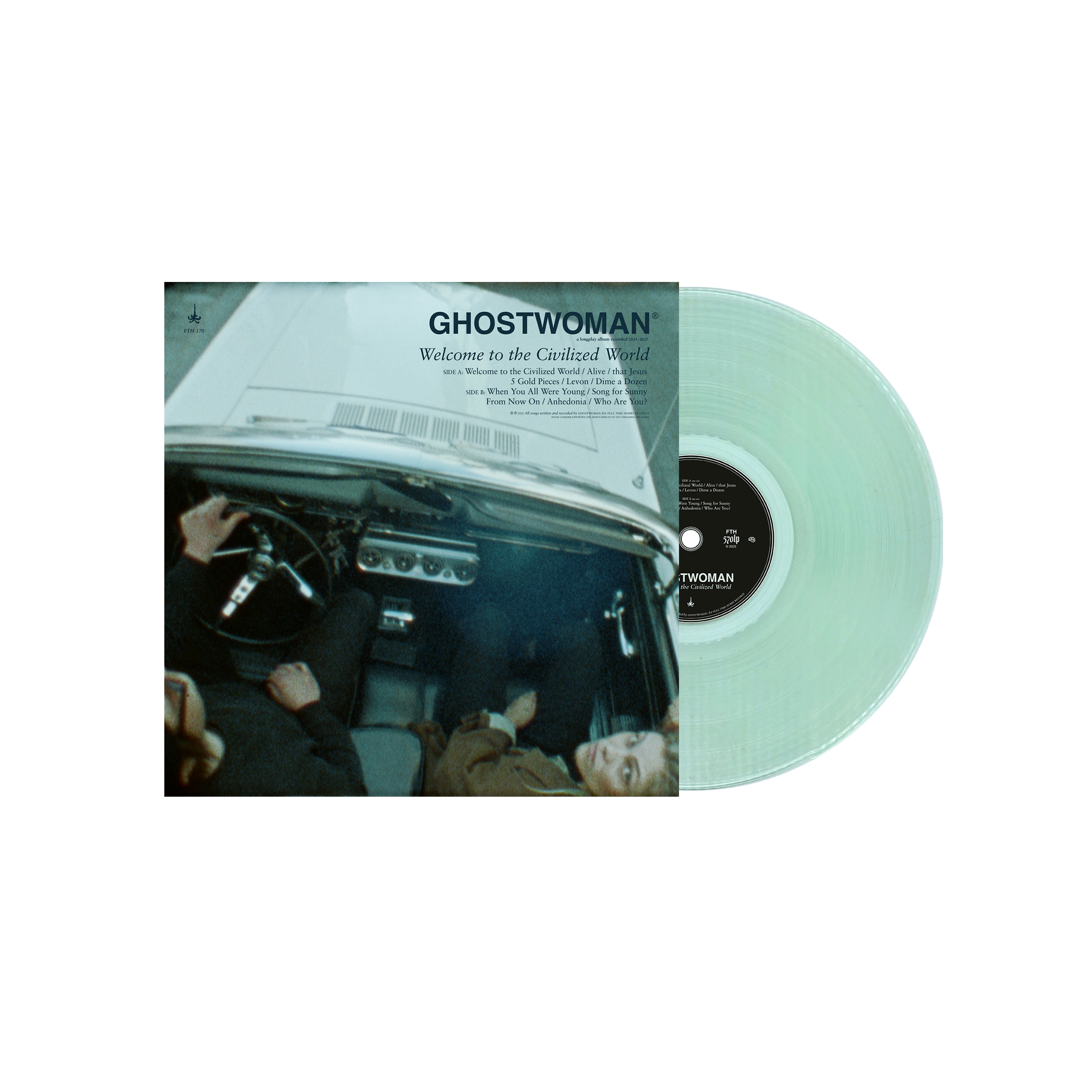 Welcome to the Civilized World: Coke Bottle Clear vinyl LP