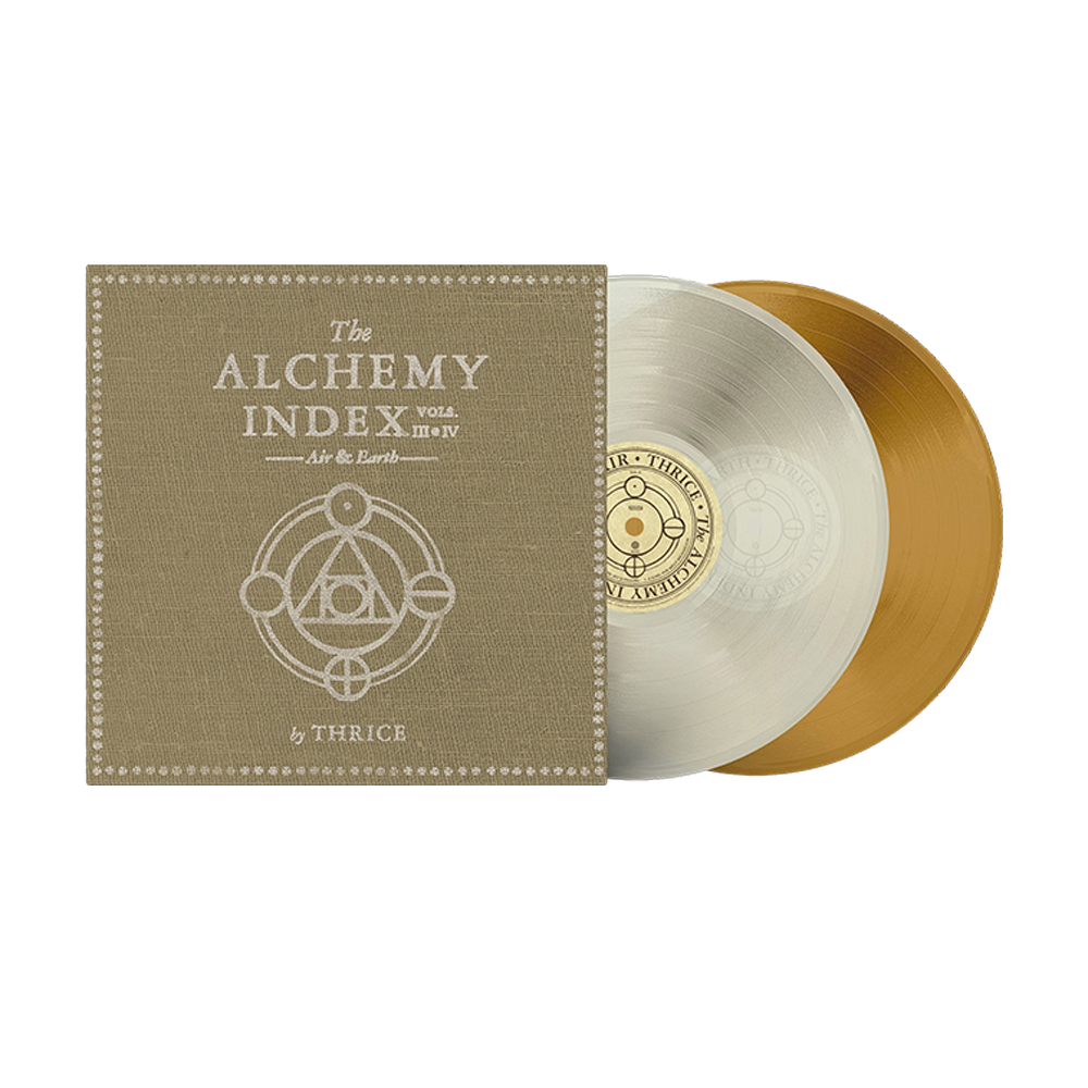 The Alchemy Index Vols. III & IV: Air & Earth: Translucent Milky Clear & Tan 2LP