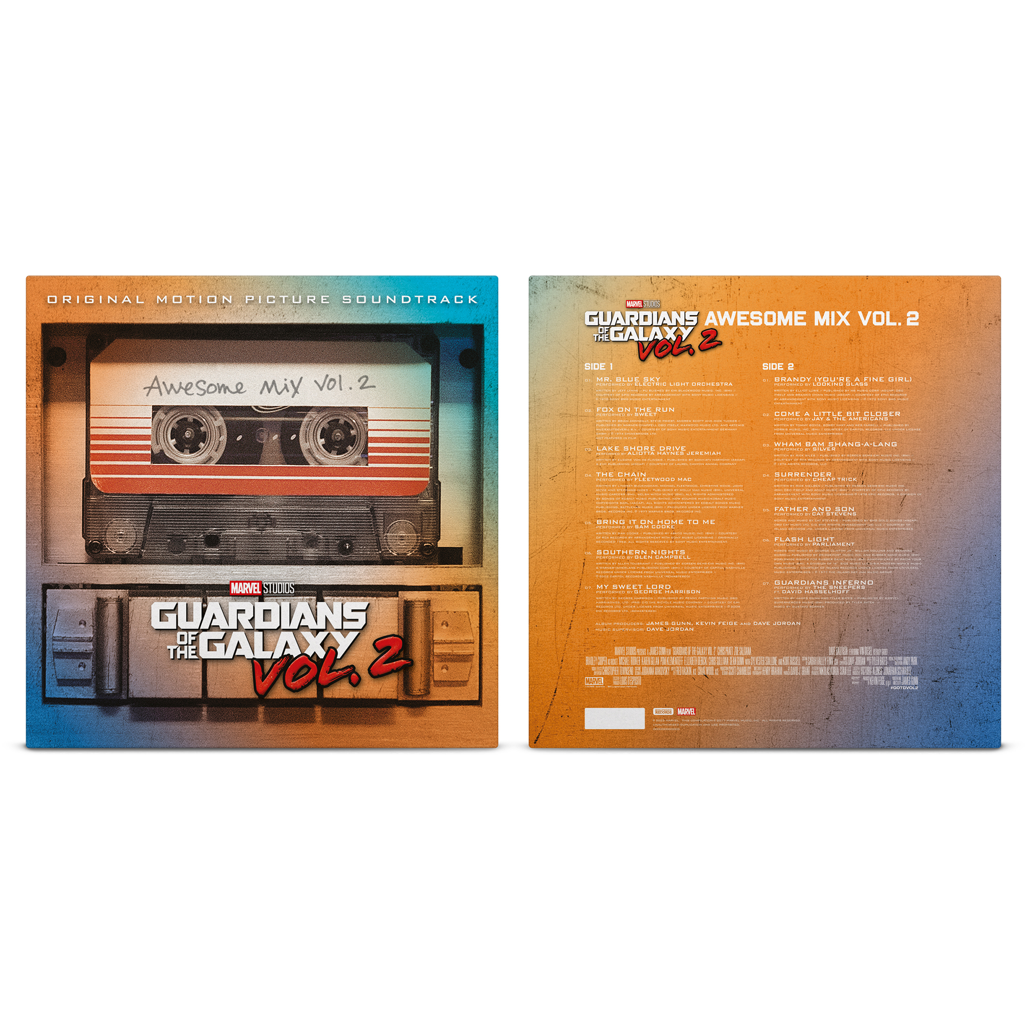 Guardians Of The Galaxy - Awesome Mix Vol. 2: Limited Colour Vinyl LP
