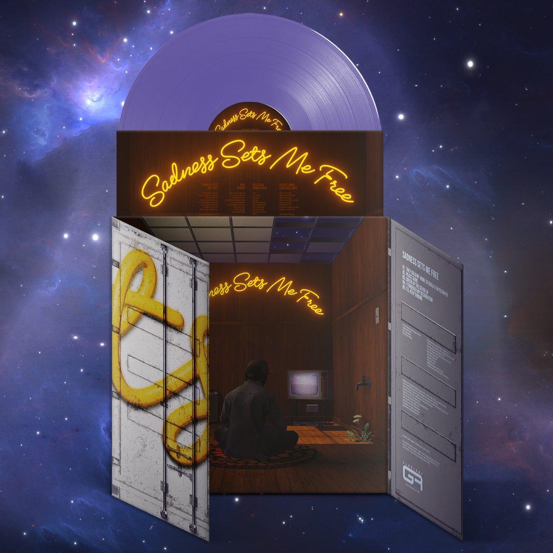 Sadness Sets Me Free: Limited Blackberry Vinyl LP (w/ Split Door Sleeve)