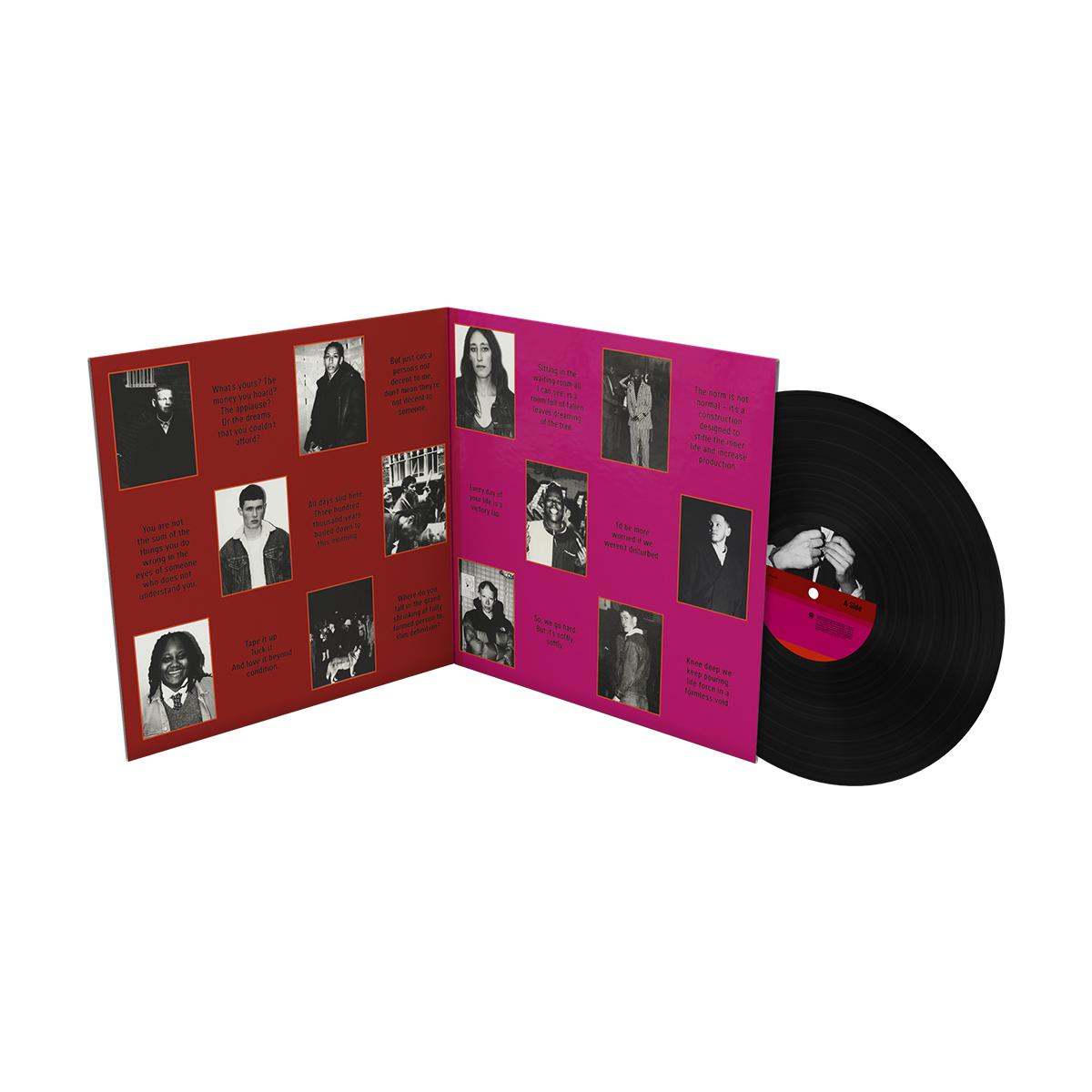 Self Titled: Recycled Black LP