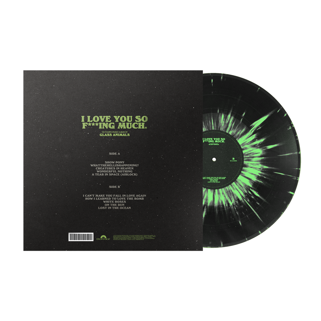 I Love You So F***ing Much: Spotify Fans First Black and Green Splatter Vinyl