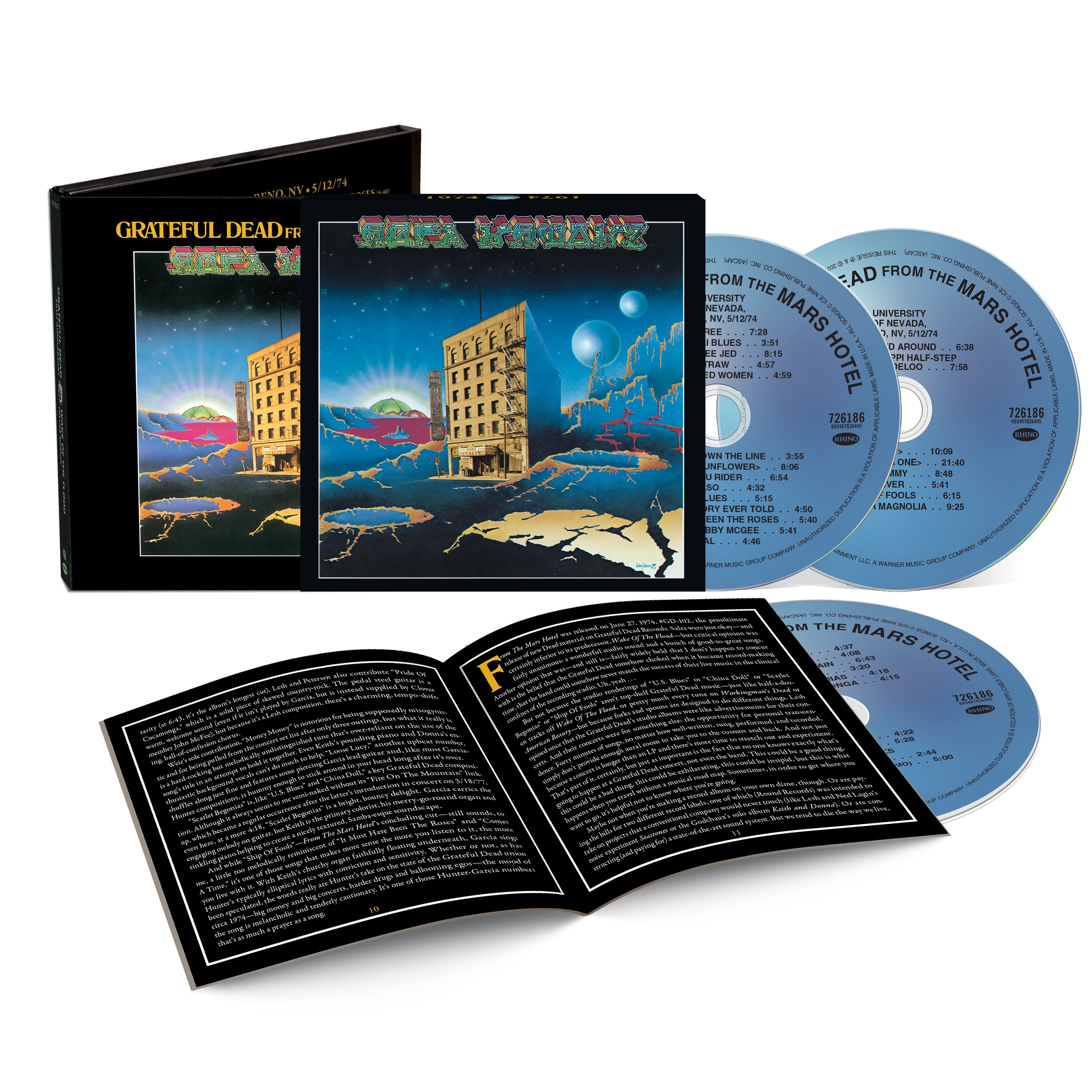 From The Mars Hotel (50th Anniversary Deluxe Edition): 3CD