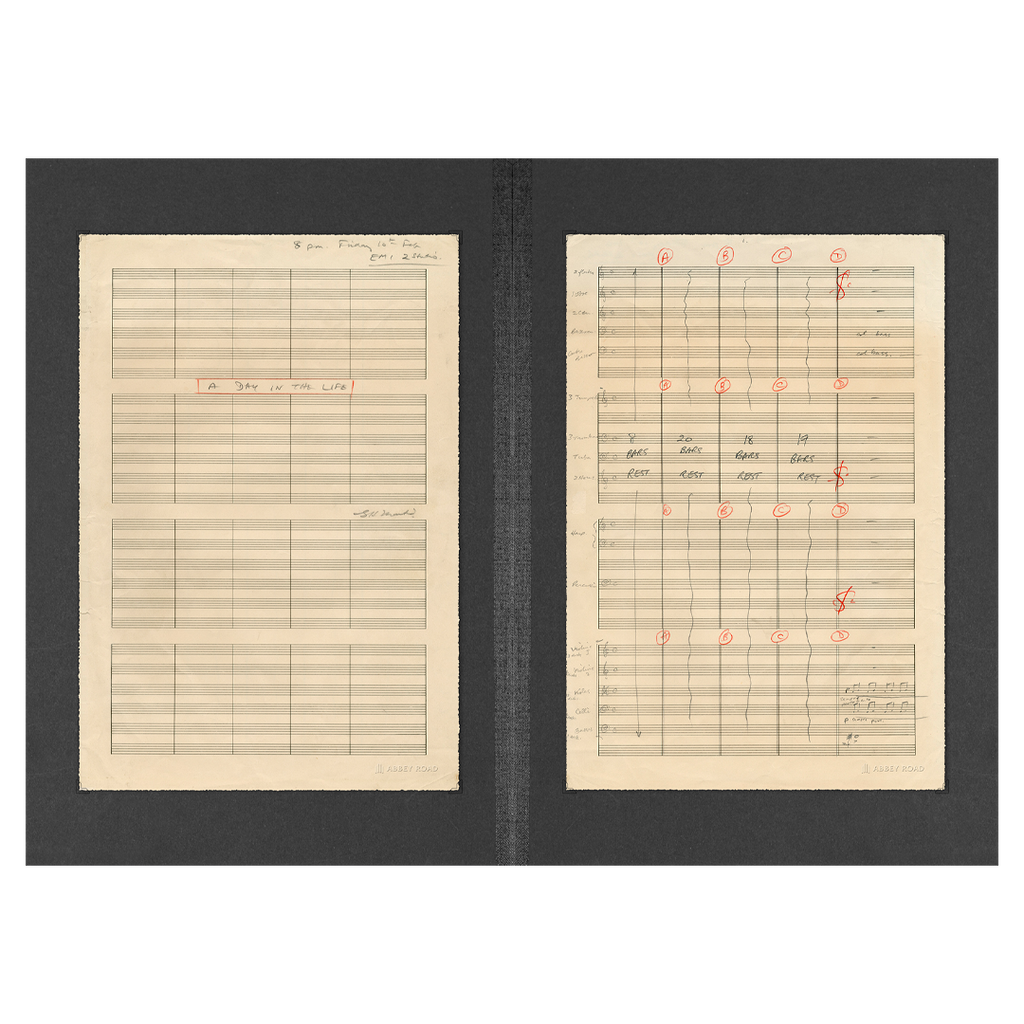 Abbey Road x George Martin - A Day In The Life Folio