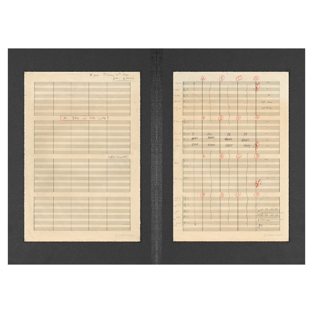 Abbey Road x George Martin - A Day In The Life Folio