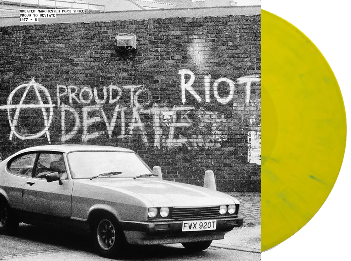 Greater Manchester Punk Vol 3 (Proud To Deviate): Puke Green Vinyl LP