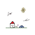 Good Neighbours Signed Art Card