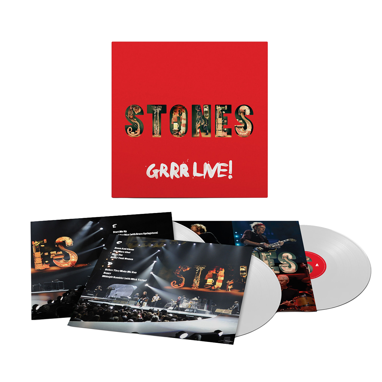 GRRR Live! Limited Edition White Vinyl 3LP