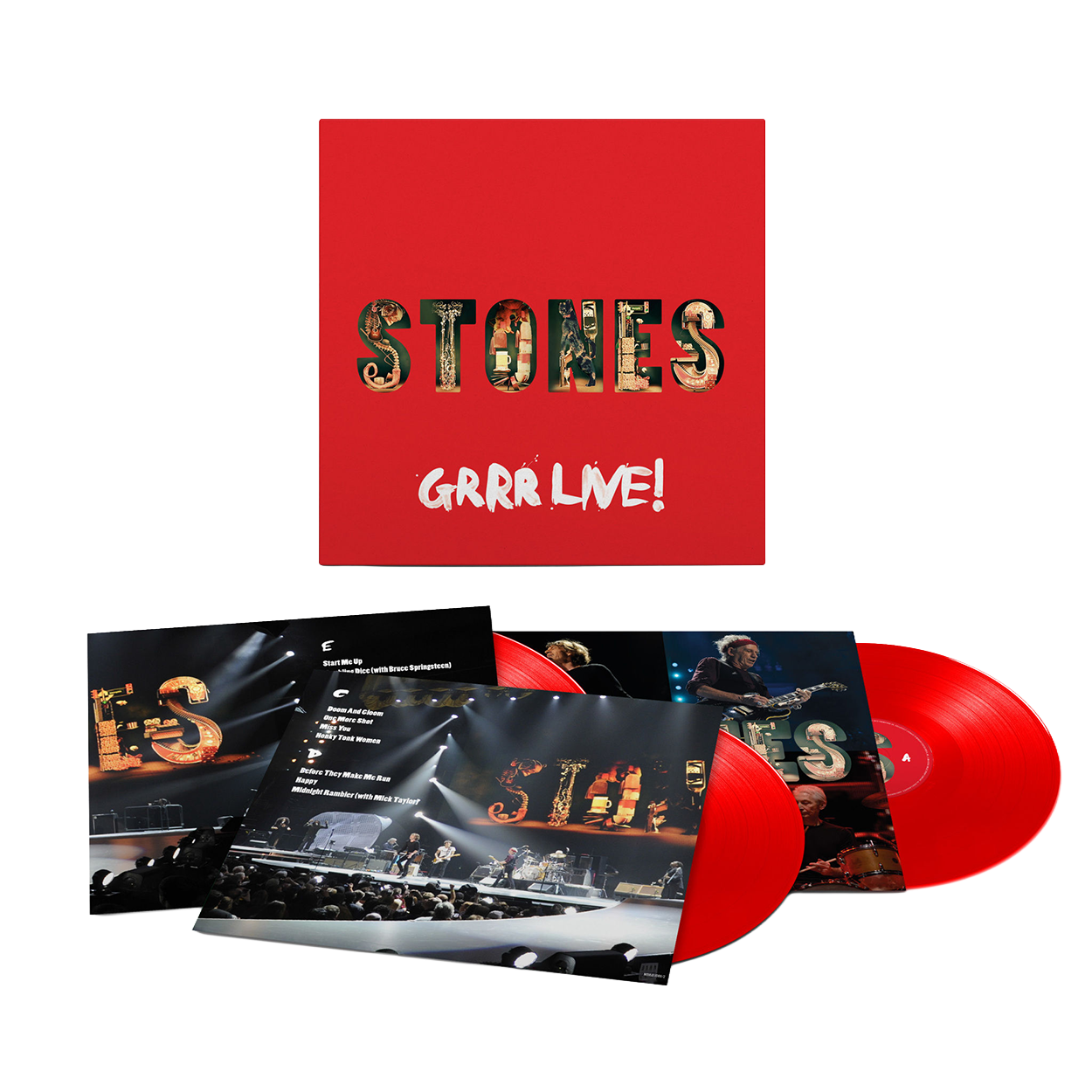 GRRR Live! Exclusive Red Vinyl 3LP