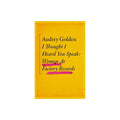 I Thought I Heard You Speak - Women at Factory Records: Signed Hardback Book