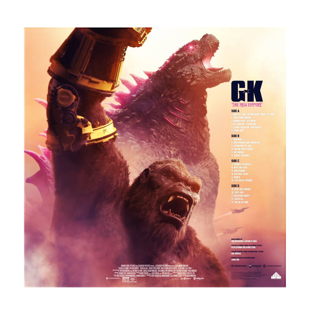 Godzilla X Kong - The New Empire (OST): Limited Colour Vinyl 2LP