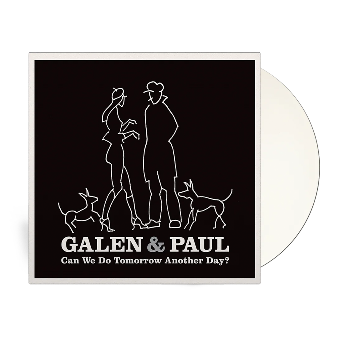 Can We Do Tomorrow Another Day? Limited White Vinyl LP + Signed Artcard