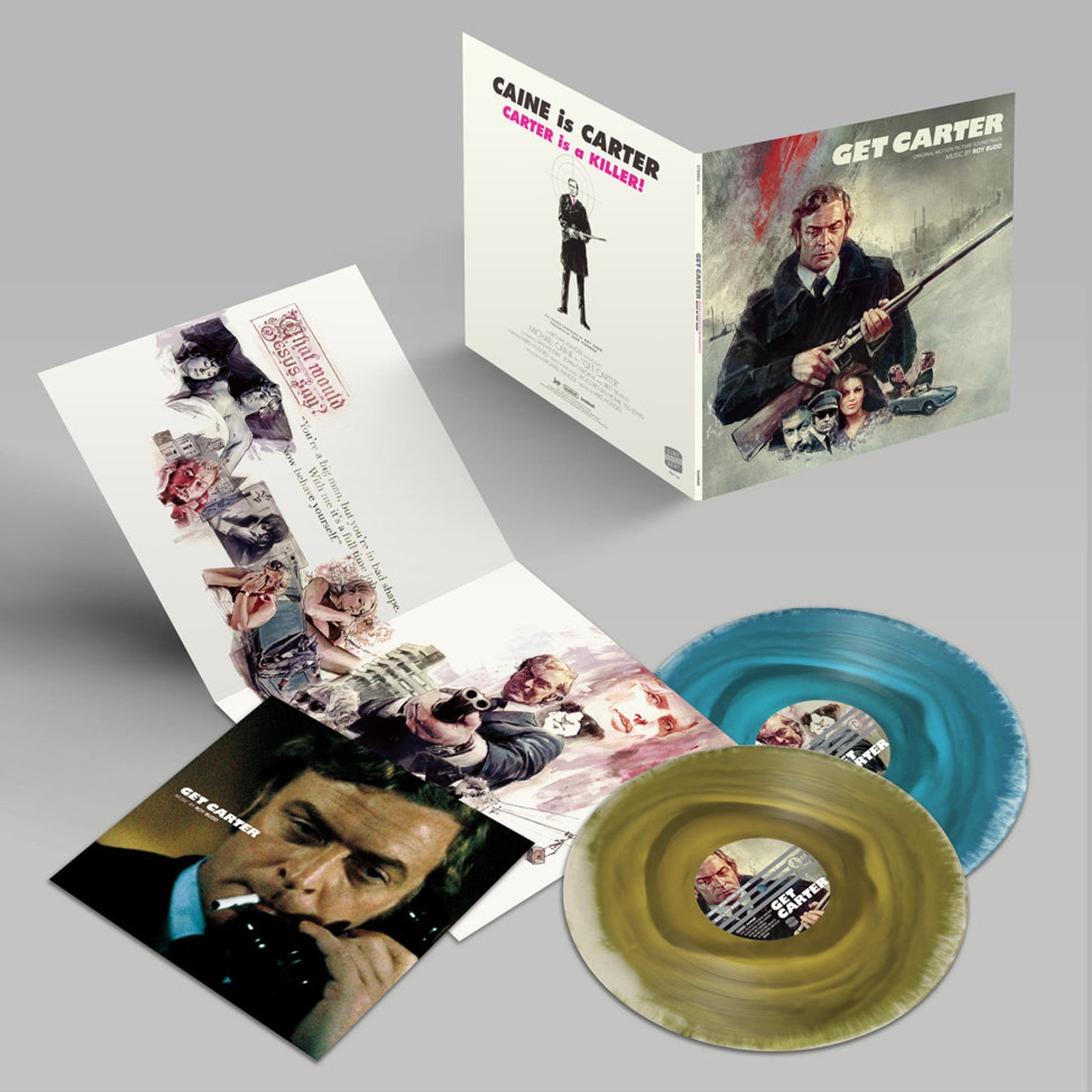 Get Carter (OST): Expanded Edition Green & Blue Vinyl 2LP