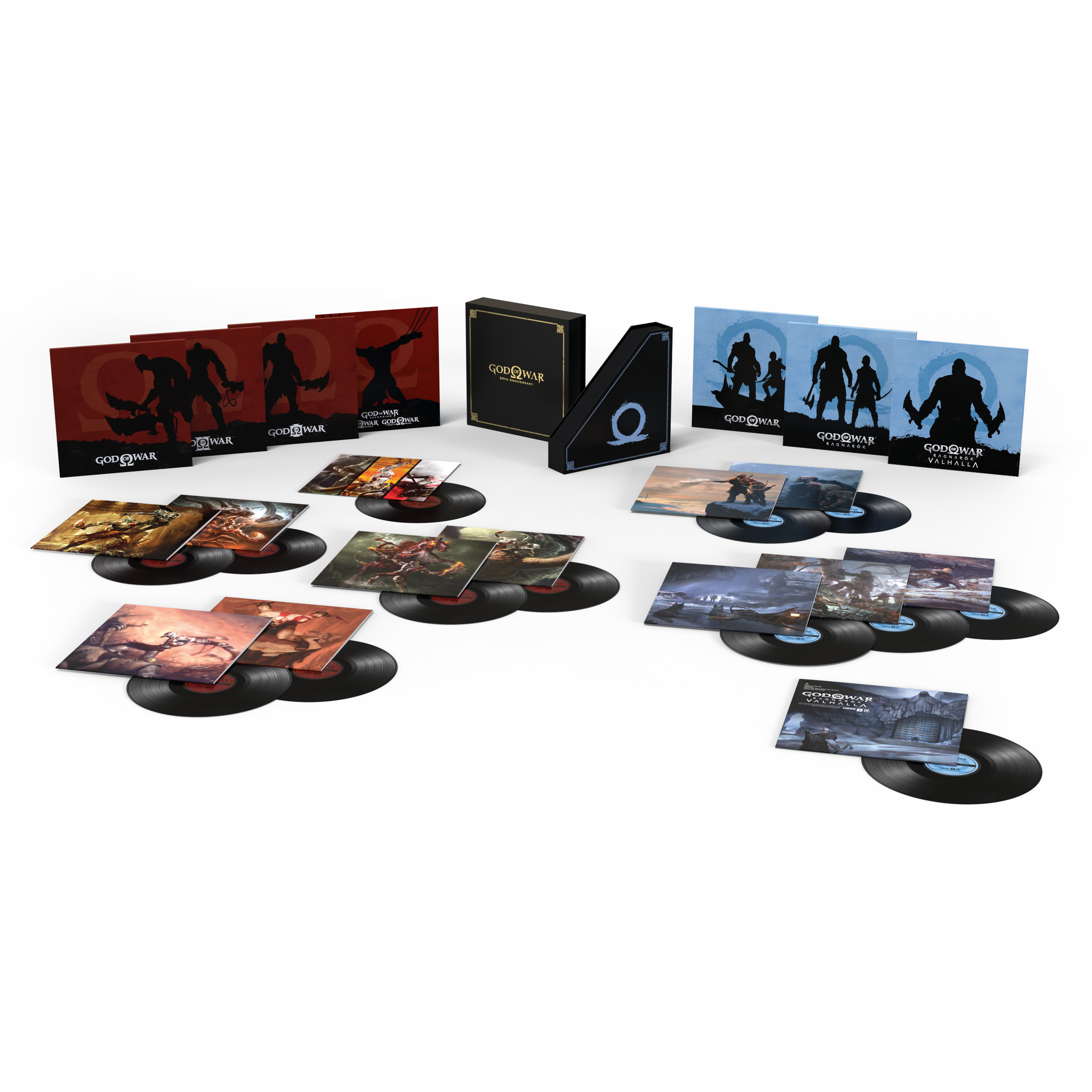 God of War 20th Anniversary Vinyl Collection (Original Soundtrack): Limited 13LP Vinyl Box Set