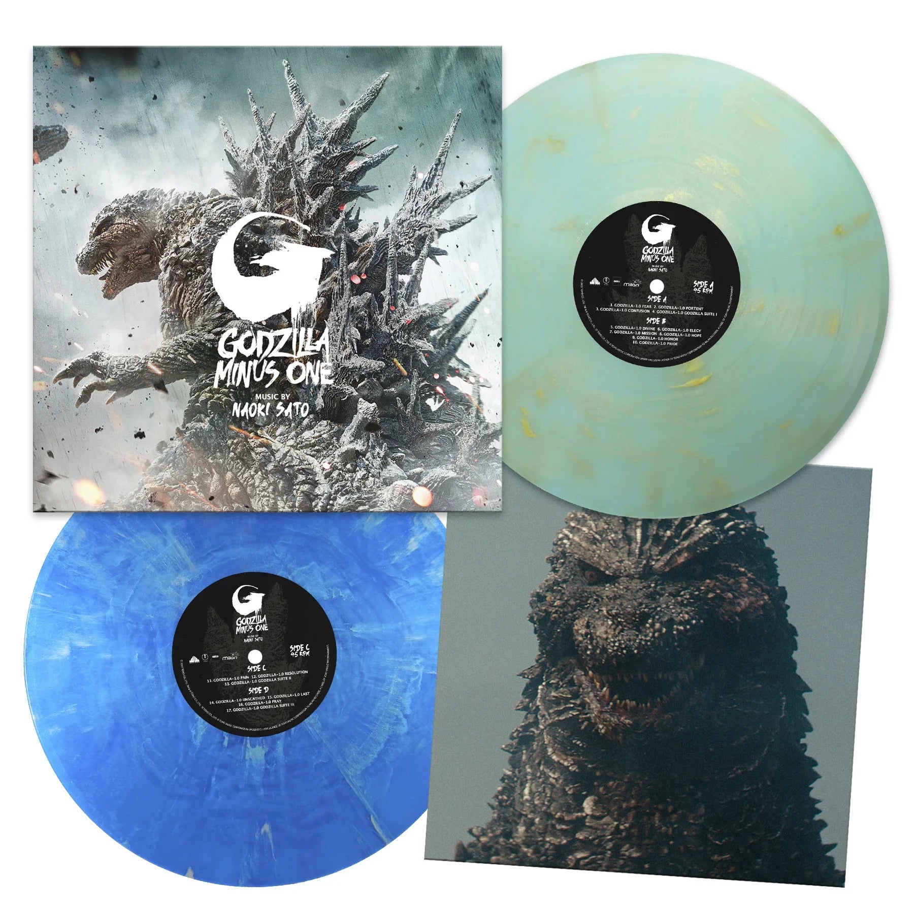 Godzilla Minus One (OST): Limited Green & Blue Vinyl 2LP