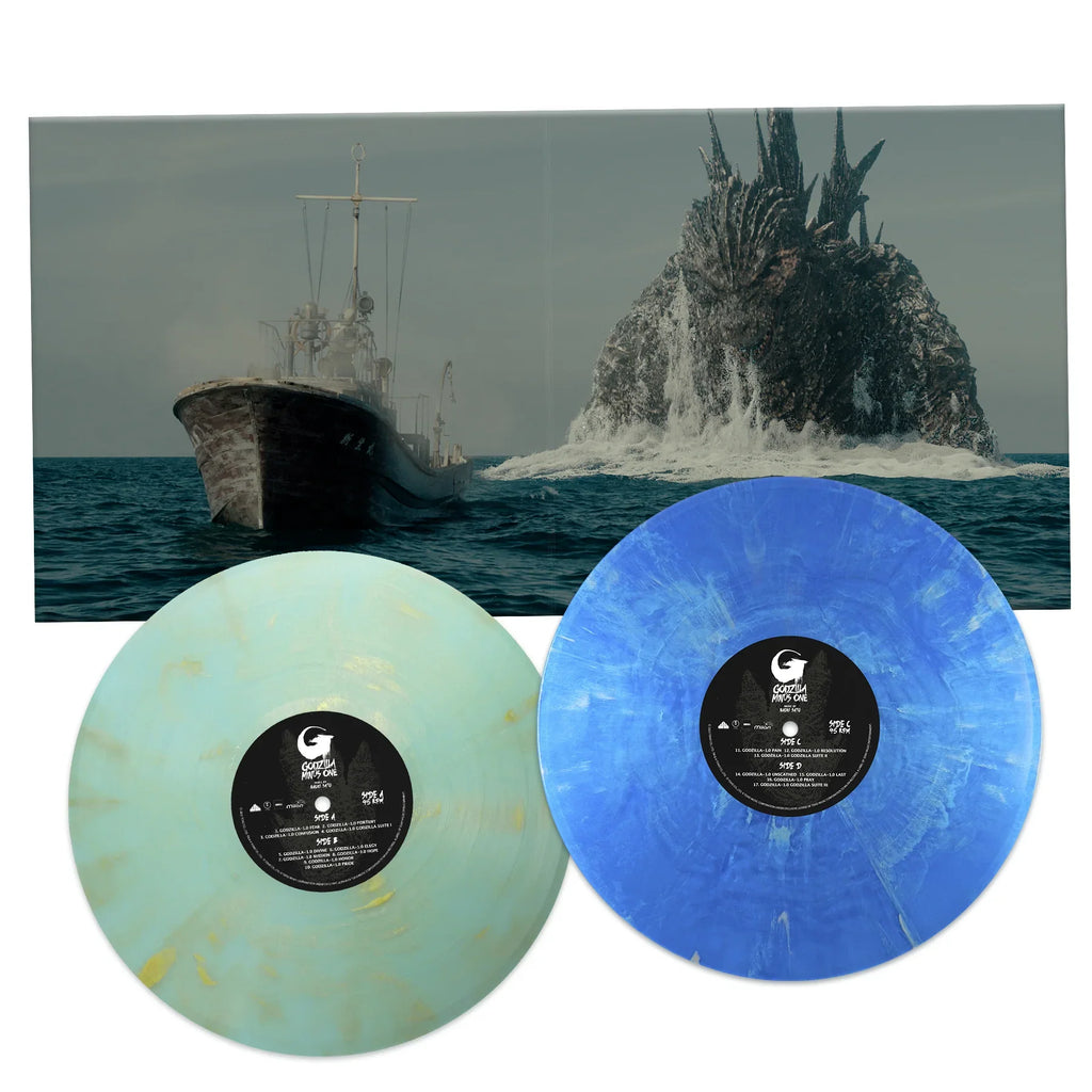 Godzilla Minus One (OST): Limited Green & Blue Vinyl 2LP