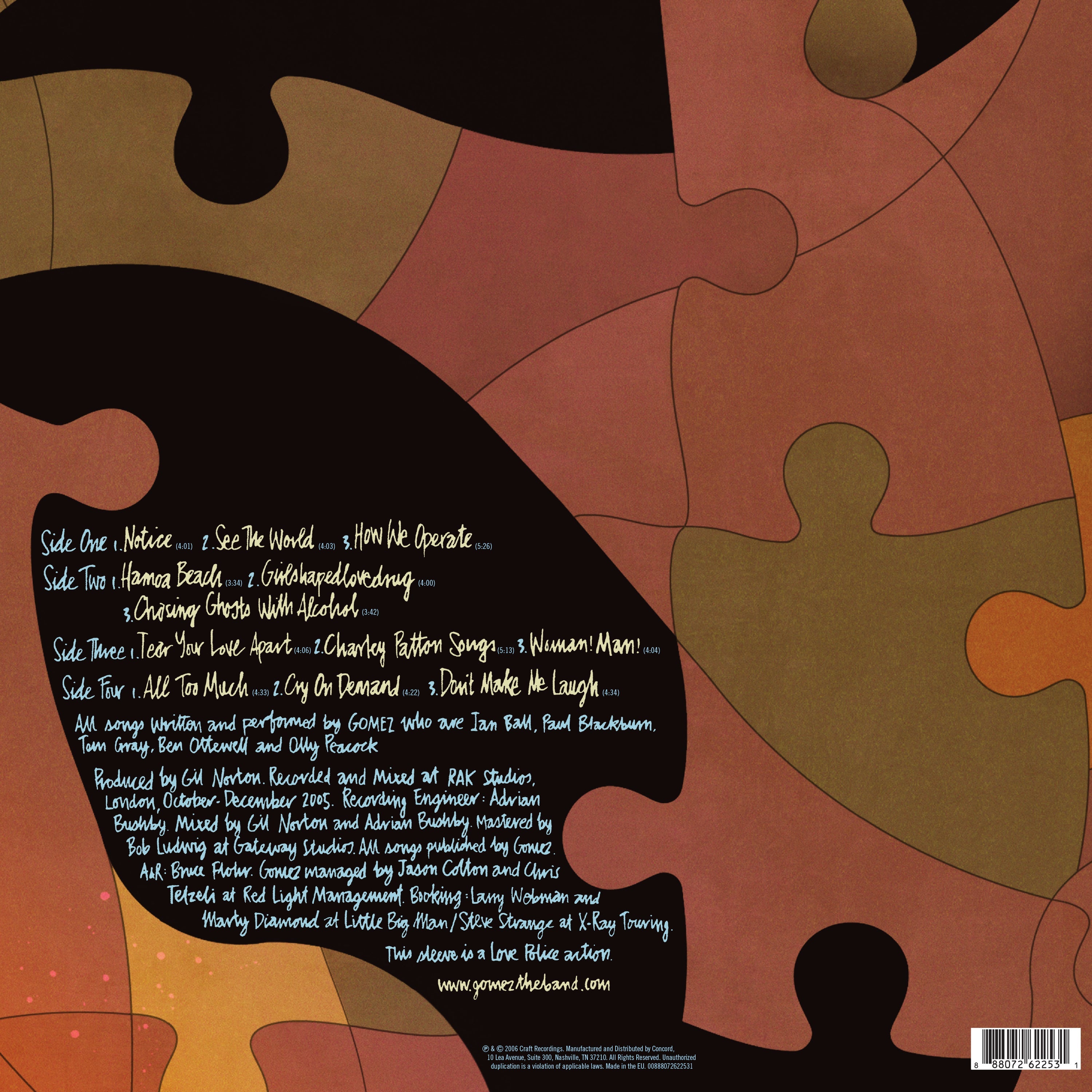 How We Operate: Limited Translucent Amber Vinyl 2LP [NAD24]