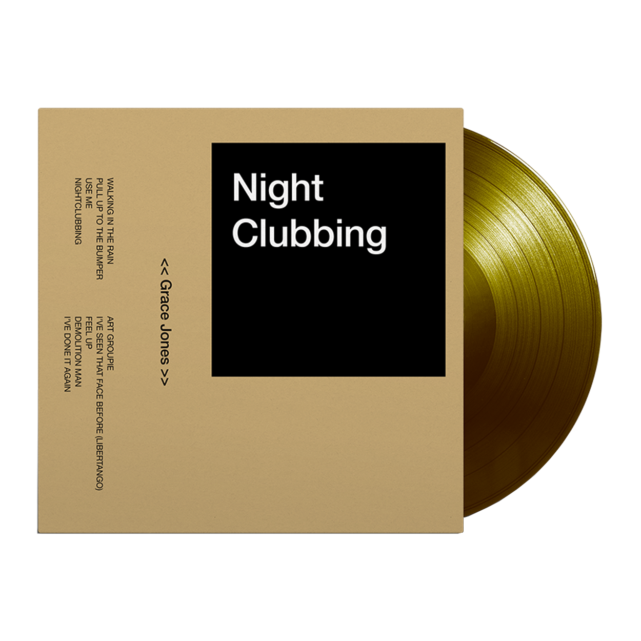 Nightclubbing: Gold Vinyl LP