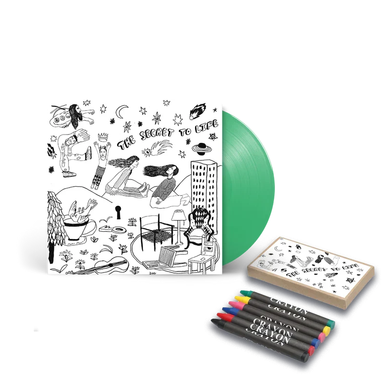 The Secret to Life: Exclusive "Colour In" Vinyl LP + Crayons!