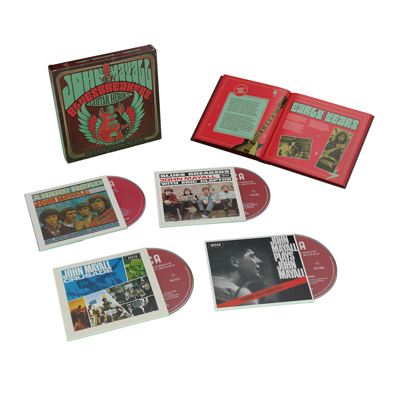 Guitar Heroes: The Decca Years 1965–1967 - 4CD Box Set