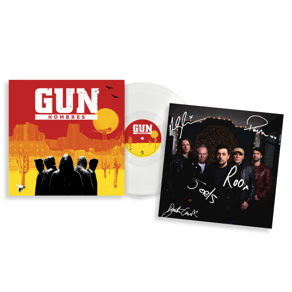 Hombres: White Vinyl LP + Exclusive Signed Print
