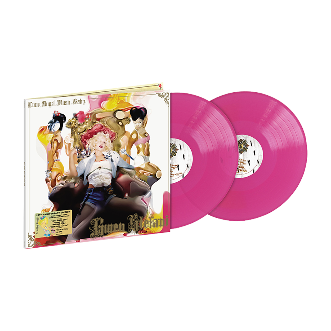 Love. Angel. Music. Baby. (20th Anniversary Edition): Pink Vinyl 2LP