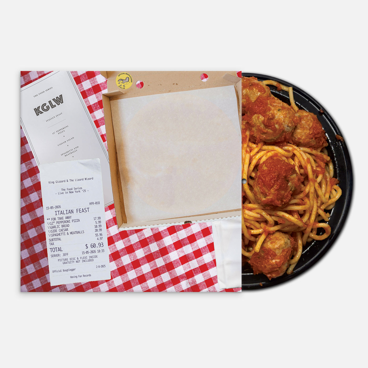 Italian Feast Italian Feast Pizza & Spaghetti Meatballs Picture Disc Deluxe Edition
