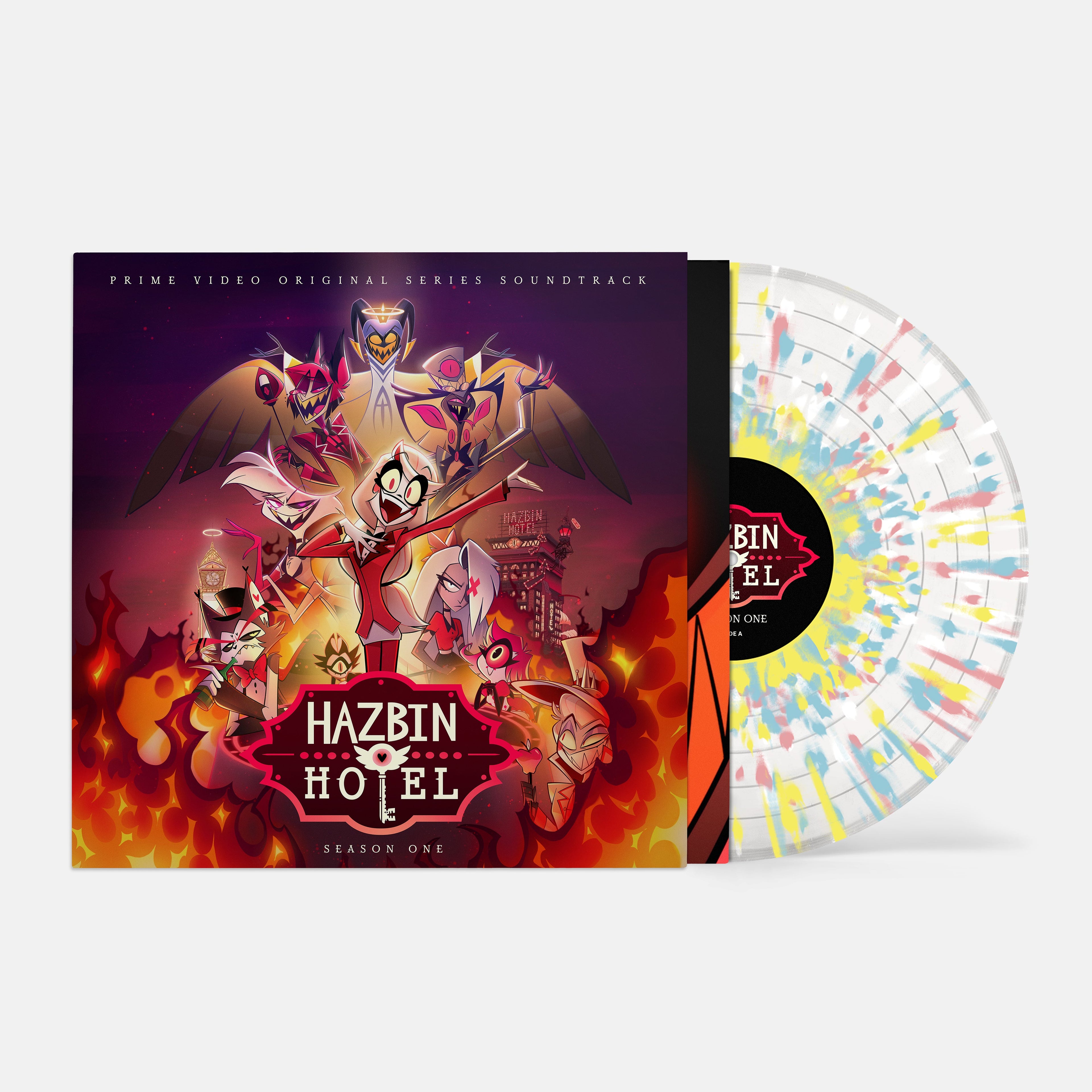 Hazbin Hotel (Original Soundtrack): Heavenly Splatter Vinyl 2LP