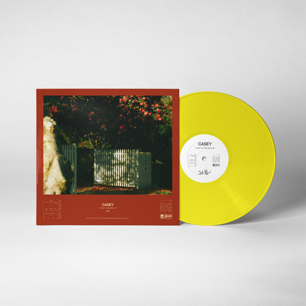 How To Disappear: Transparent Yellow Vinyl LP