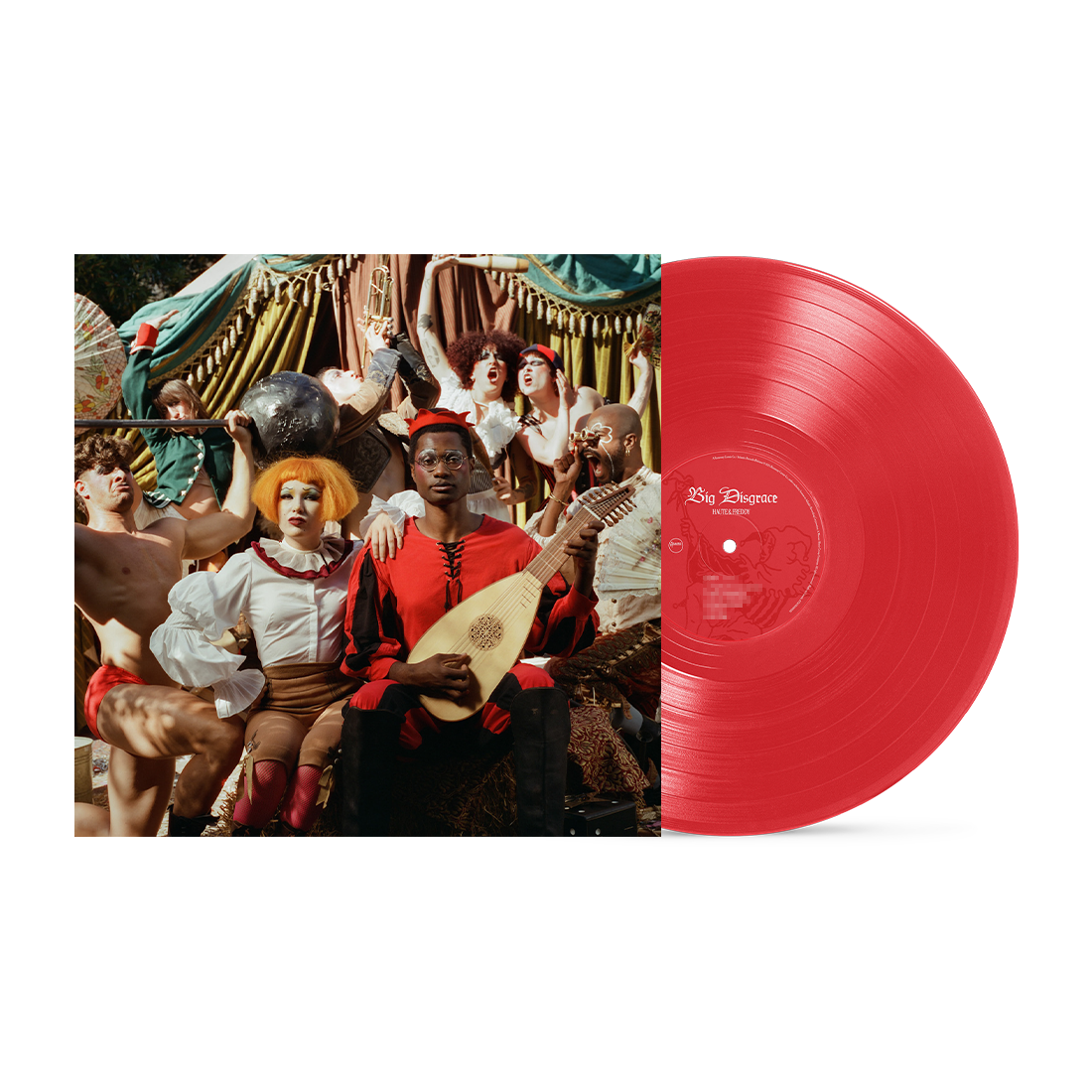 Big Disgrace: Neon Coral Vinyl LP