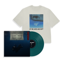 HIT ME HARD AND SOFT: Limited Sea Blue Vinyl LP + White Cover T-Shirt