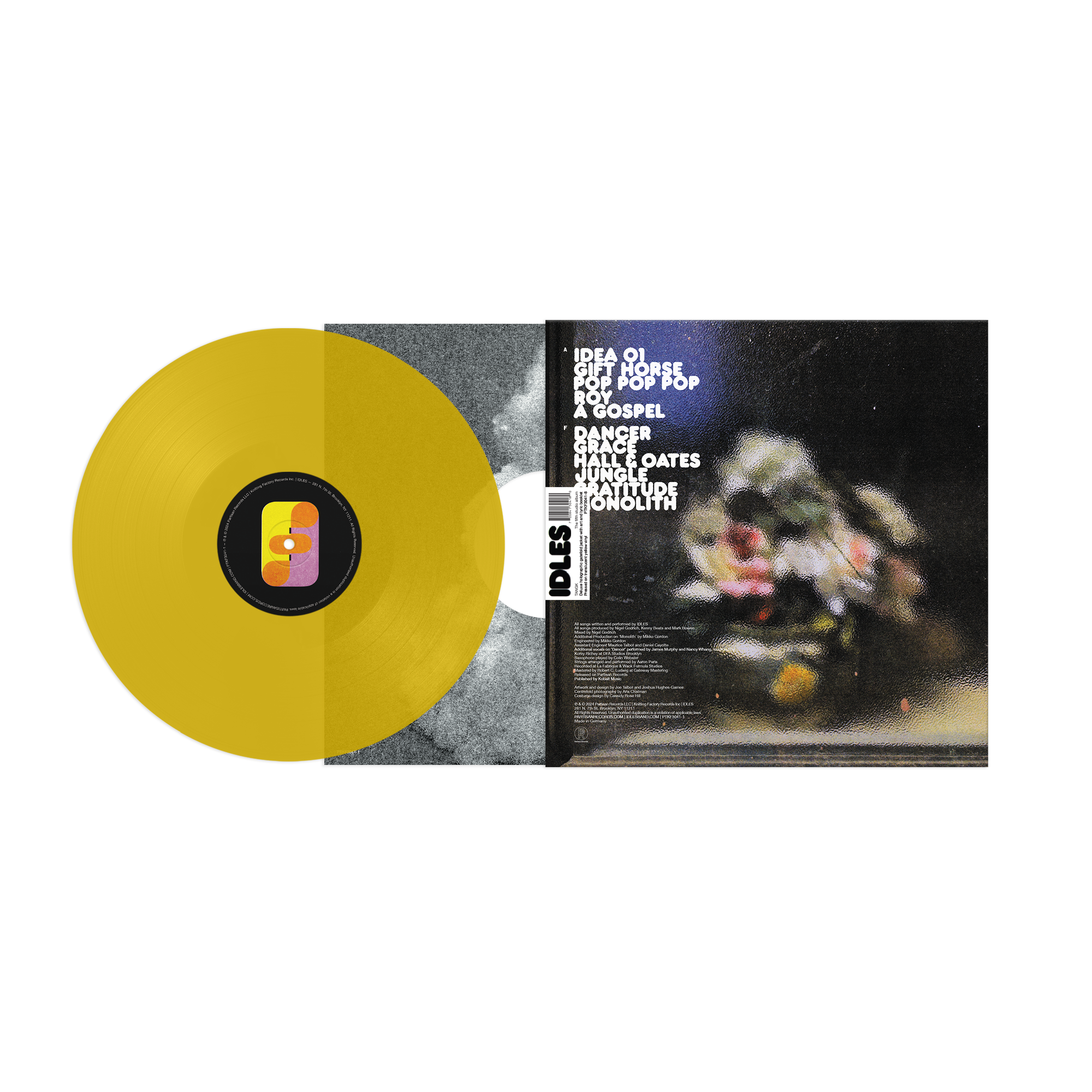 TANGK: Limited Translucent Yellow Deluxe LP